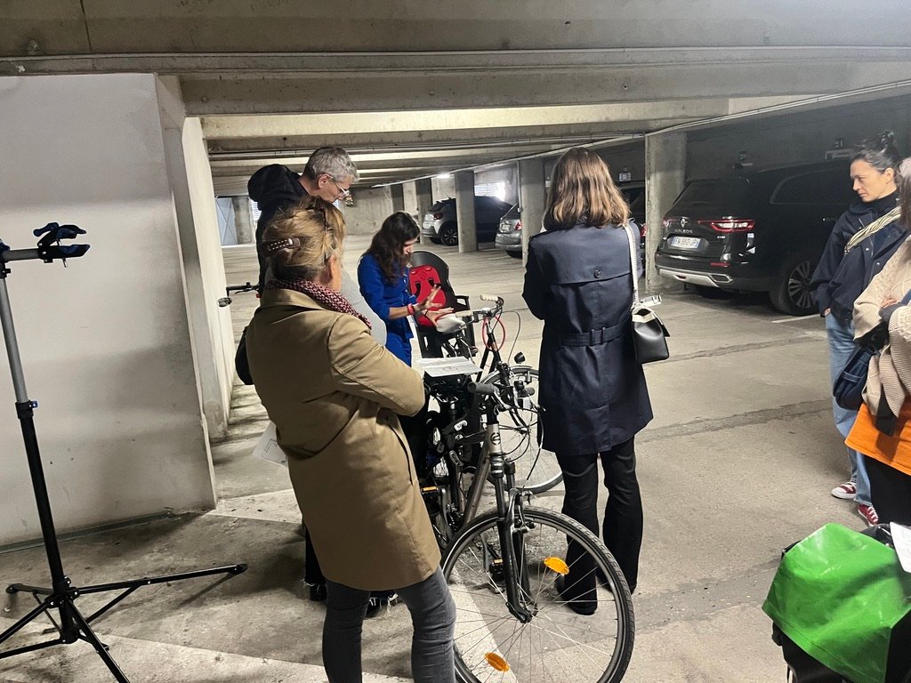 Intervention Va Bene Cycles en entreprise